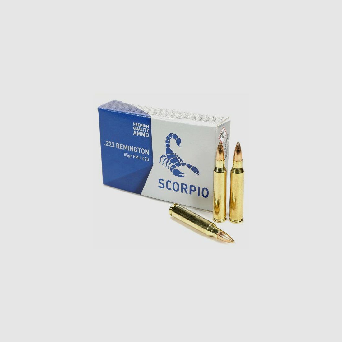 STV Scorpio .223 Rem FMJ 55grs 20 Schuss
