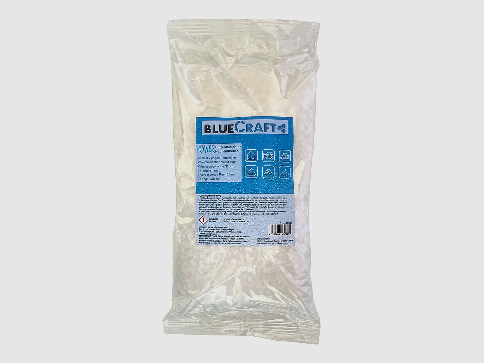 Dehumidifier Refill Granulate 1 kg, image 2 of 3