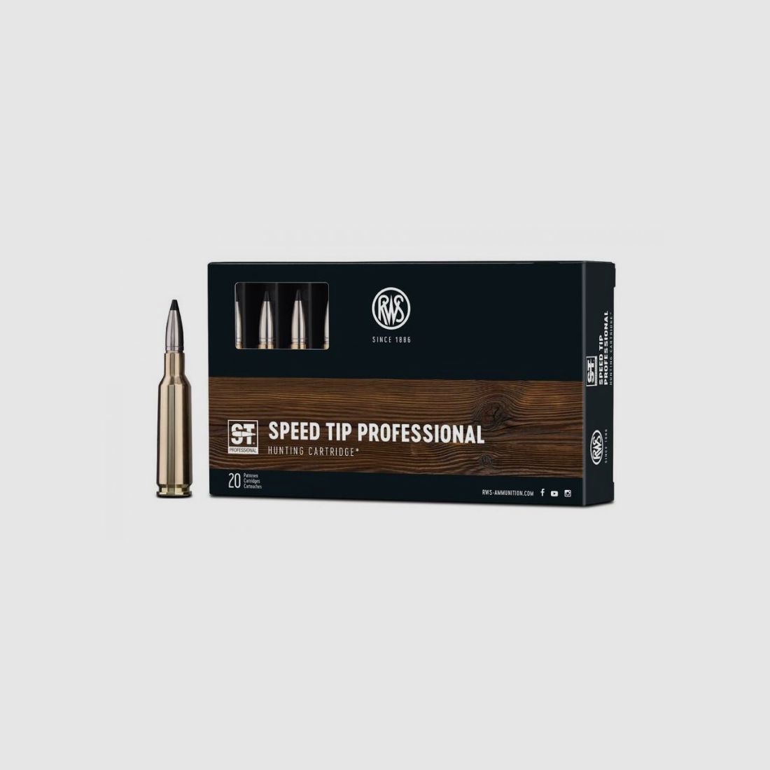 RWS 6,5 CREEDMOOR 140 GRS / 9,1G SPEED TIP PROFESSIONAL 20 STK, Bild 1 von 3