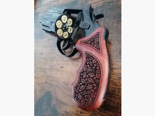 !!NEUWARE!! Ekol Viper 2,5" Gas Revolver 9mm RK Schwarz mit Echtholzgriffschalen und Koffer
