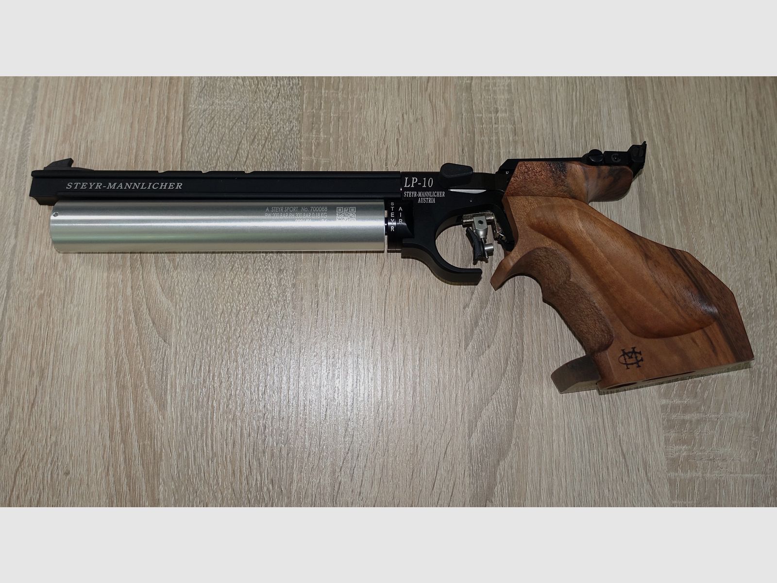 TOP Angebot neuwertige Steyr LP10 Pressluft Matchpistole / Bitte lesen!