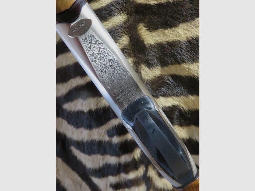 Bockdoppelflinte BENELLI 828U silber Kal.20/76 Lauf 71cm 5 Chokes Carbonband, Waffenkoffer, Bild 6 von 12