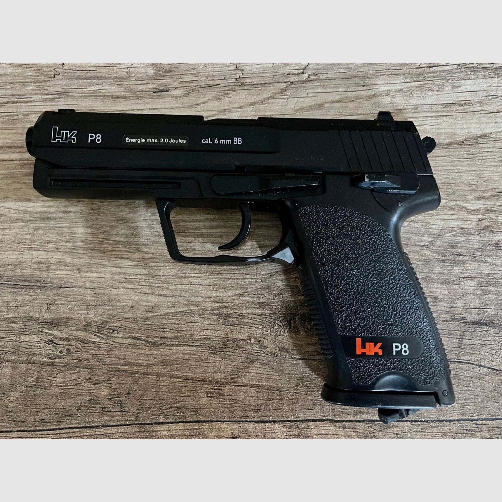 Heckler & Koch P8 Gas Airsoft Pistole
