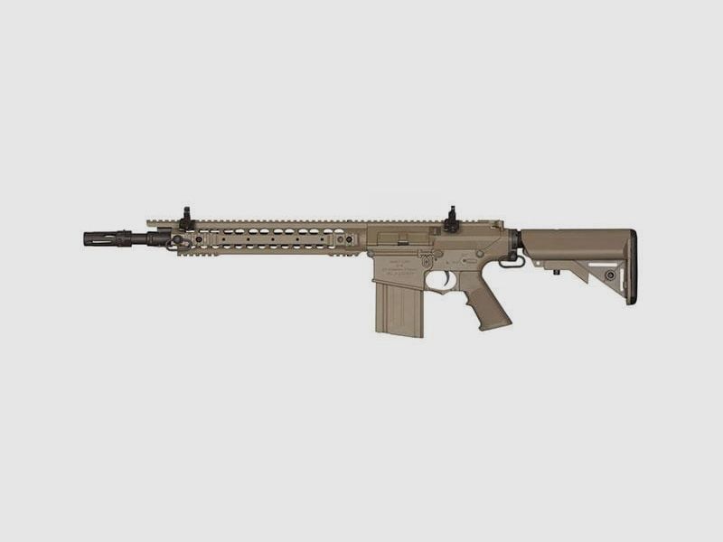 GSG Ares SR25-M110K TAN Airsoft Geweer, afbeelding 1 van 6