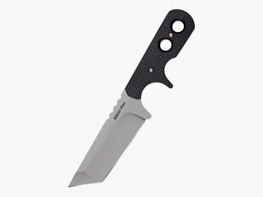 Cold Steel Mini Tac Tanto Neck Knife, Halsmesser mit glatter Klinge