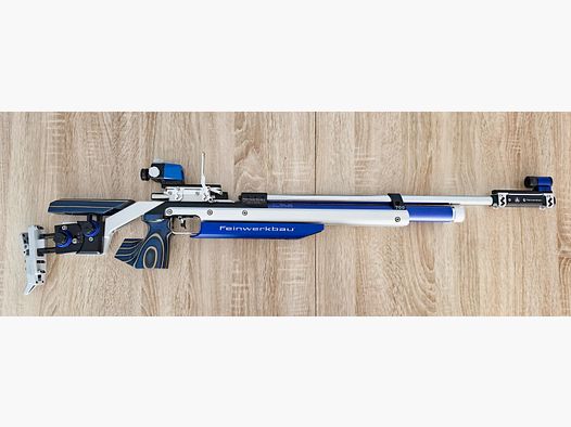 Feinwerkbau 700 Alu Matchluftgewehr – Komplettset z amunicją meczową i bogatym wyposażeniem