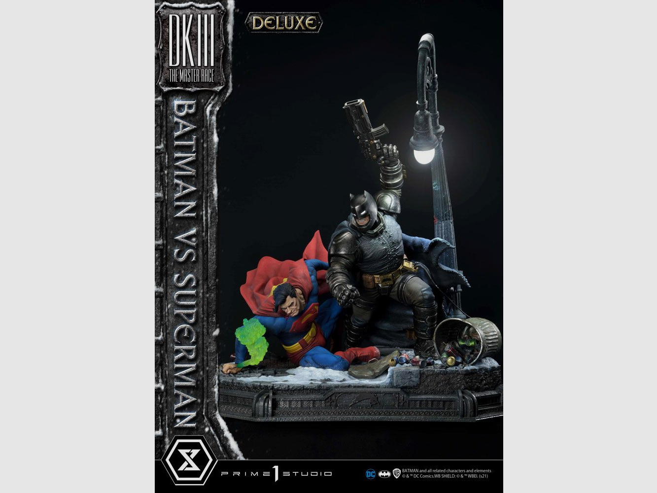 DC Comics Statue Batman Vs. Superman (The Dark Knight Returns) Deluxe Bonus Ver. 110 cm | 43018