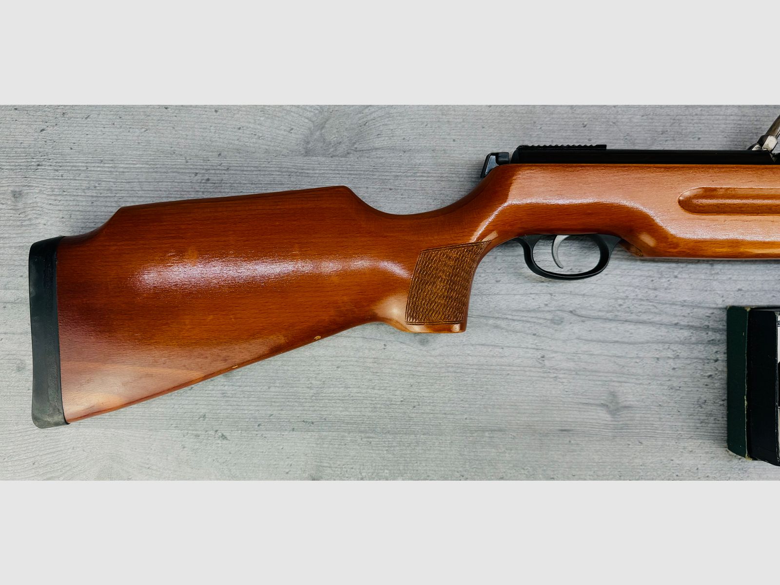 Haenel Mod. 311 Luftgewehr 4,5mm Diabolo mit Original Diopter (+Set) und Kimme, Tragetasche