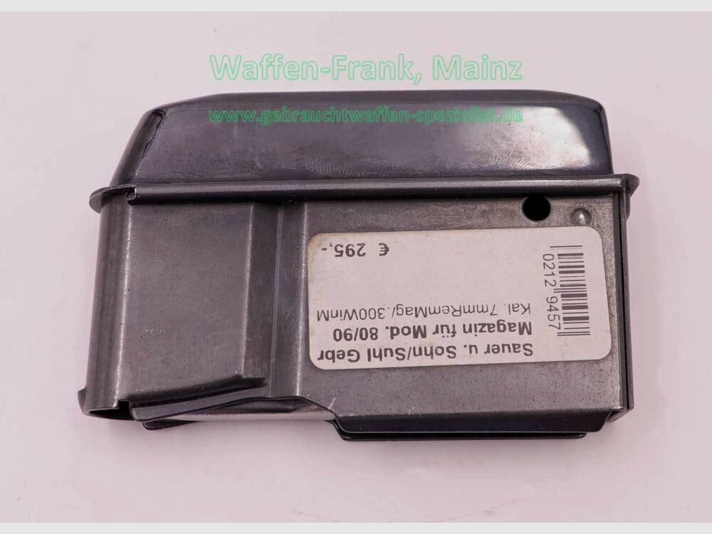 Sauer & Sohn/Suhl magazine for Mod. 80/90 7mmRemMag to .338WinMag