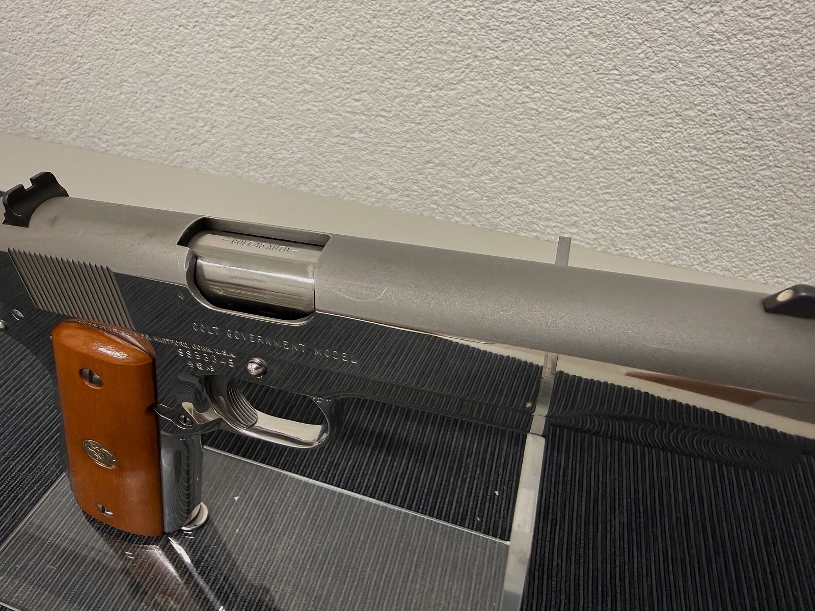Colt MK IV Series 80 1911 Government in Chrom Kaliber .45Auto  ACP sehr selten!