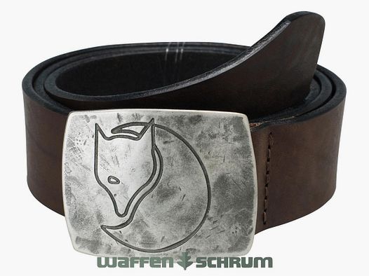 Fjällräven Leather Belt Murena Leather Brown 75 cm