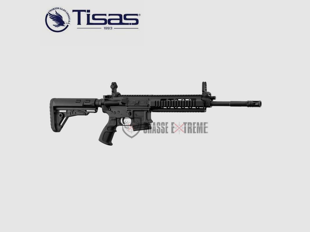 Rifle AR15 de Pistón TISAS Zpt 556 K 14,5'' Cal 223 Rem Negro, imagen 3 de 9