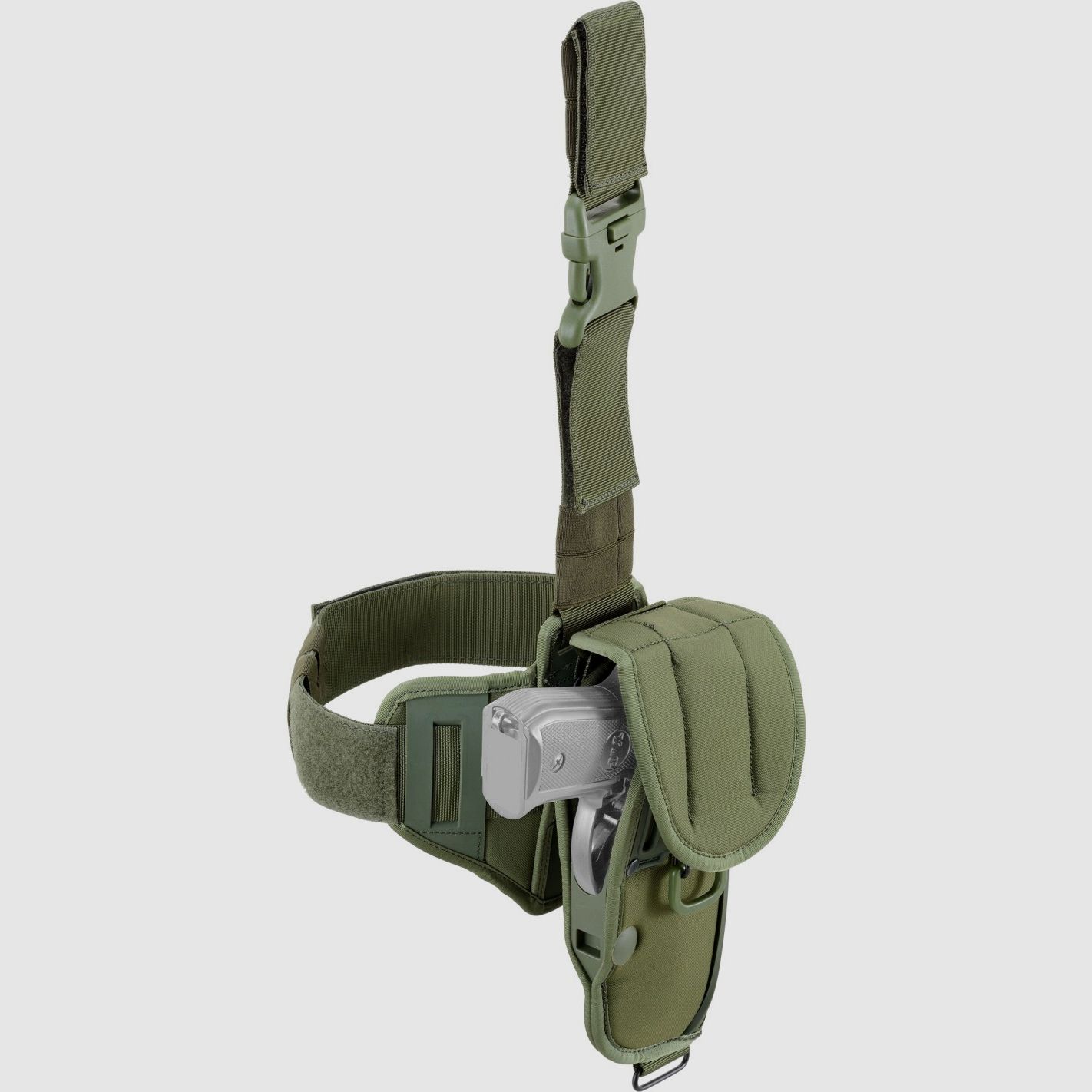 Fondina de muslo Defcon 5 especificación Ejército Italiano verde
