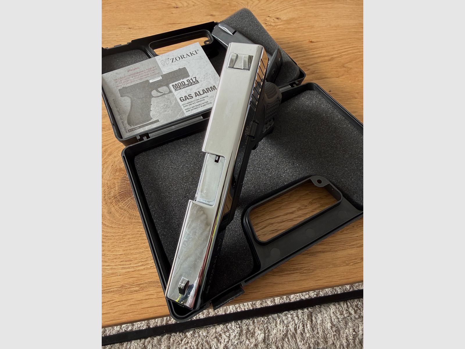 Zoraki917 Chrom 9 mm P.A.K