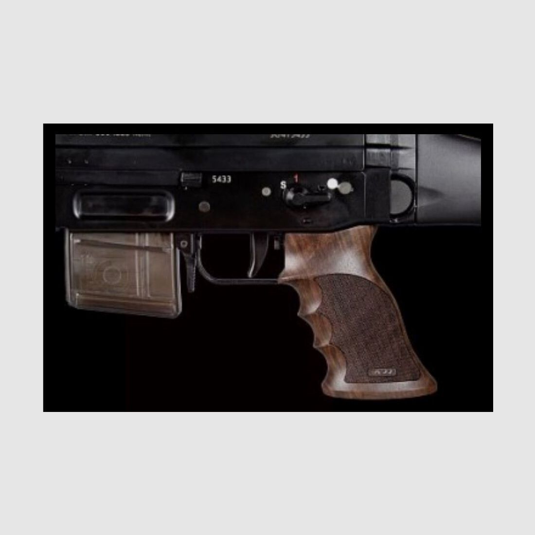 KN NILL KN NILL Tactical-Pistolengriff mit Fingerrillen Sig Sauer Swiss SG 550/551/552/553/ Stgw 90/90 PE