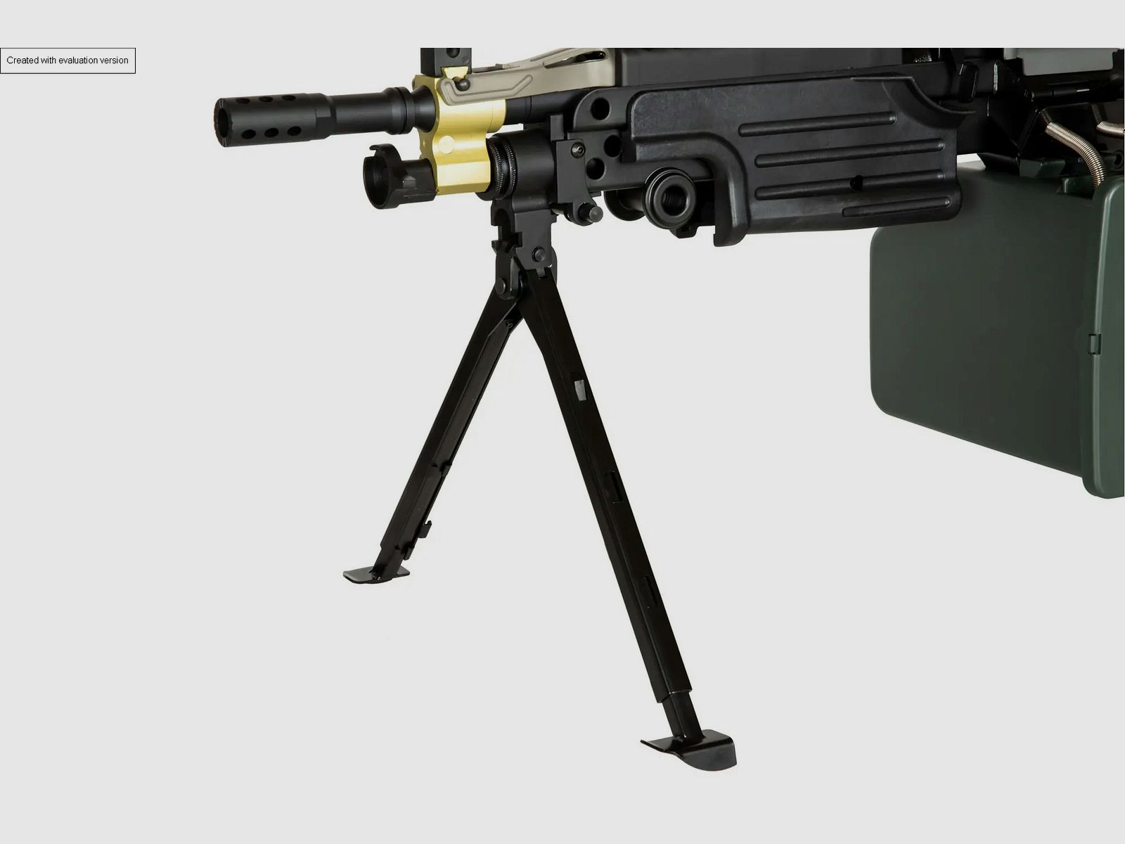 Karabin maszynowy ASG Specna Arms SA-249 PARA EDGE - Czarny, zdjęcie 8 z 30