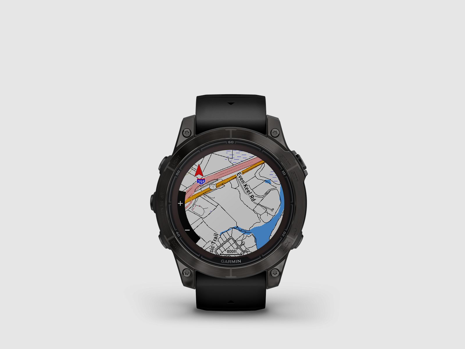 Garmin fēnix® 7 Pro – Sapphire Solar Edition, Nero/Grigio Carbonio Titanio DLC con cinturino in silicone QuickFit® da 22 mm