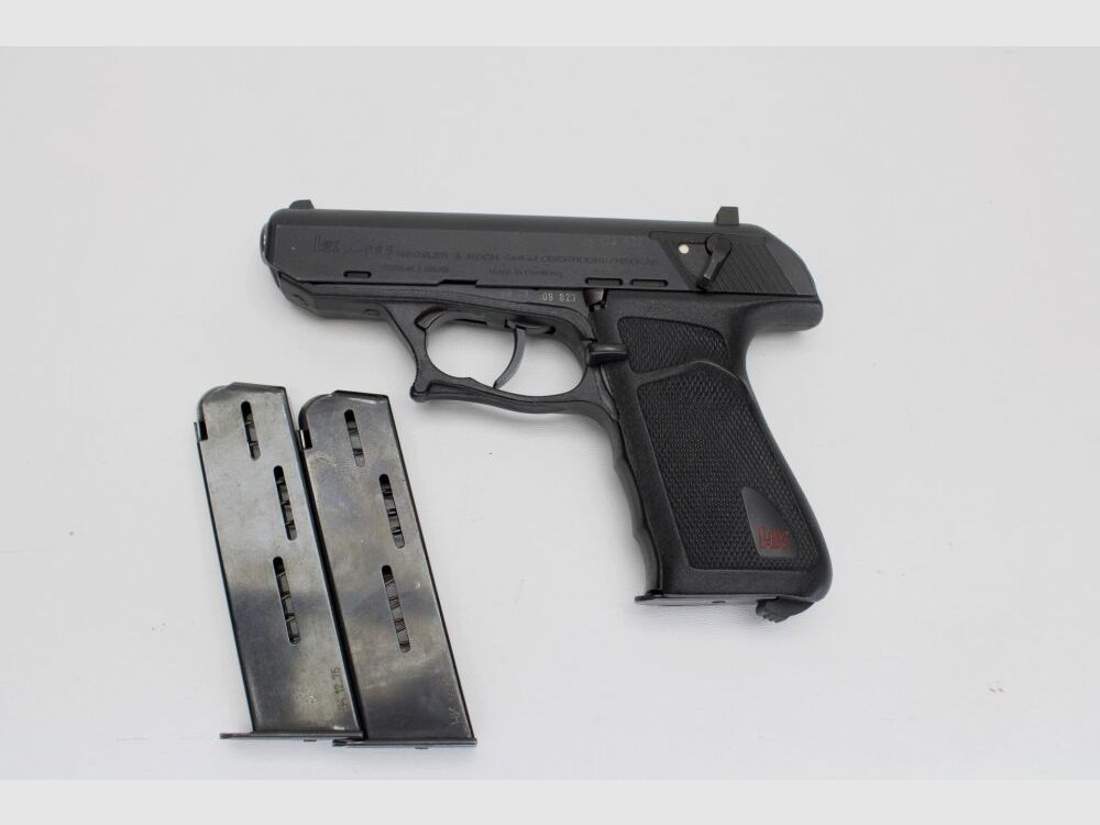 Pistole H&K Heckler & Koch P9S Sport Kaliber 9 Para #:15645 Pfandversteigerung 17.7.25