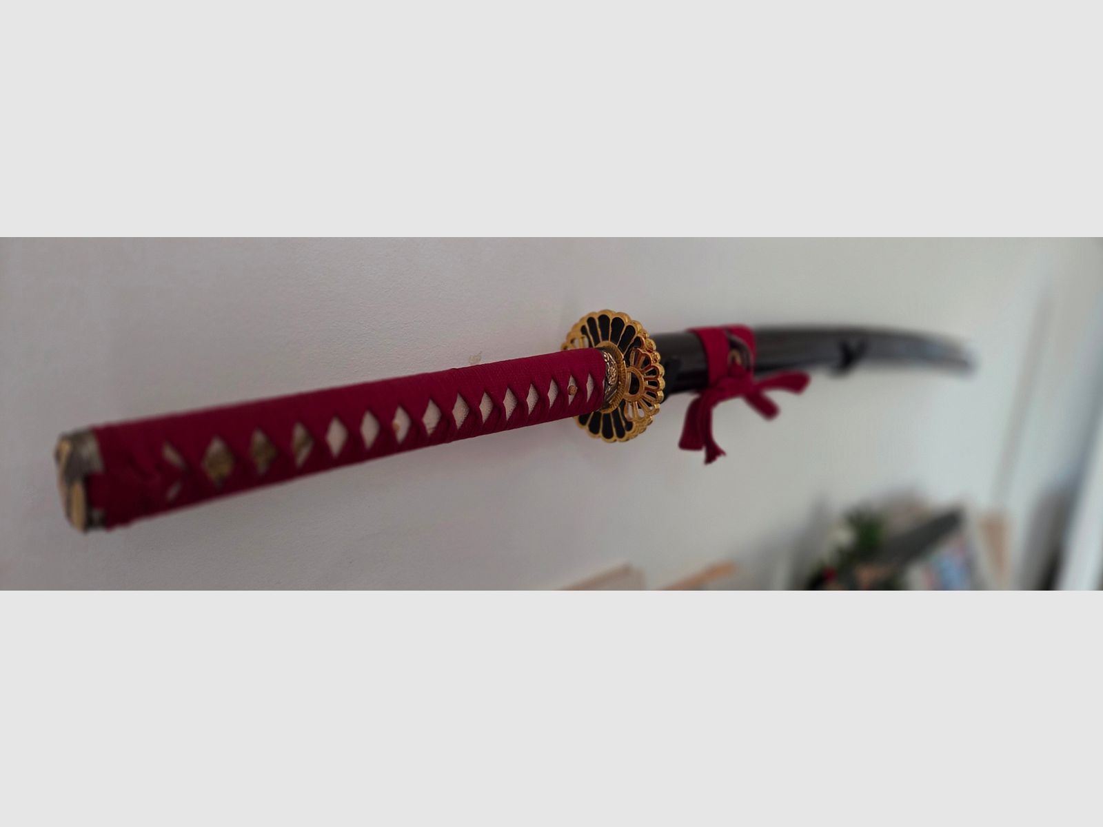 Echtes Damast Katana Samurai Schwert , Bild 2 von 10