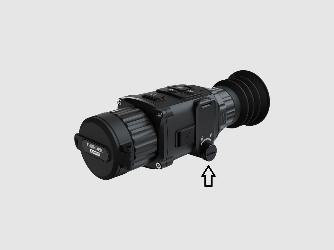 Hikmicro Thunder Coperchio della batteria senza vite