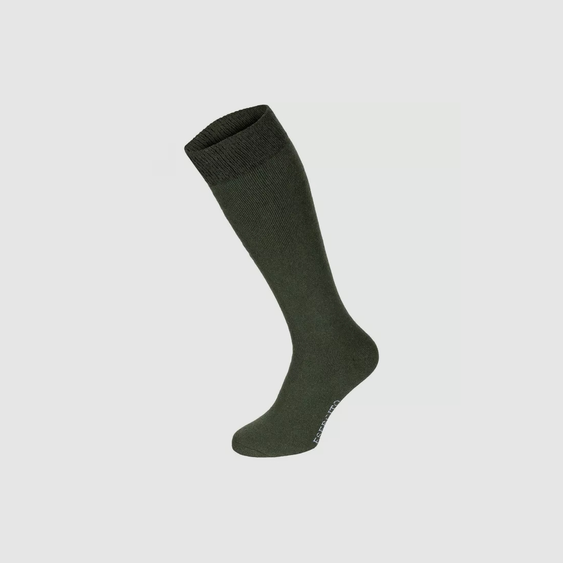 Calcetines de invierno, "Esercito", oliva, largos, paquete de 3 (39-42)