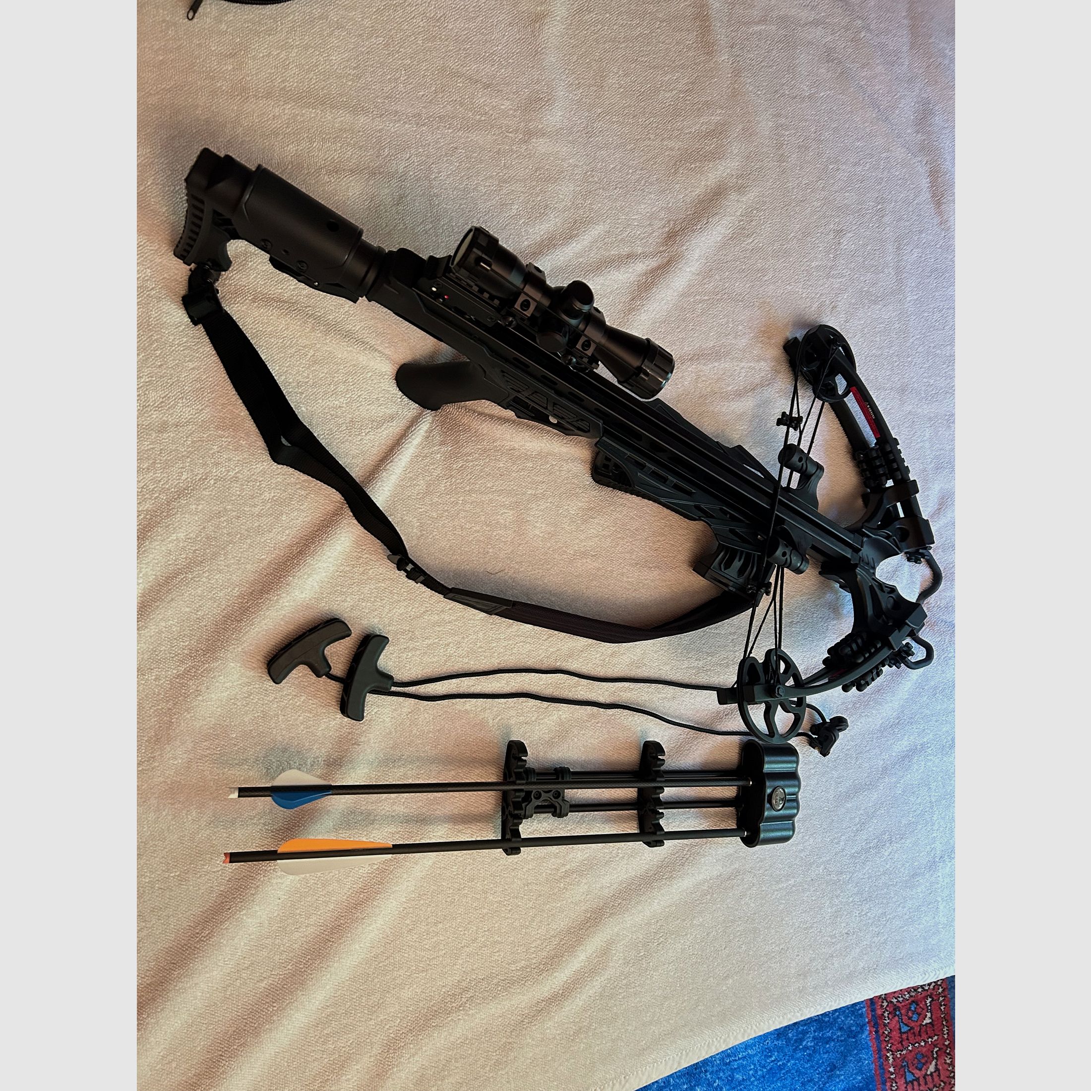 Ballesta, X-BOW Scorpion lll-405 fps/ 200 lbs