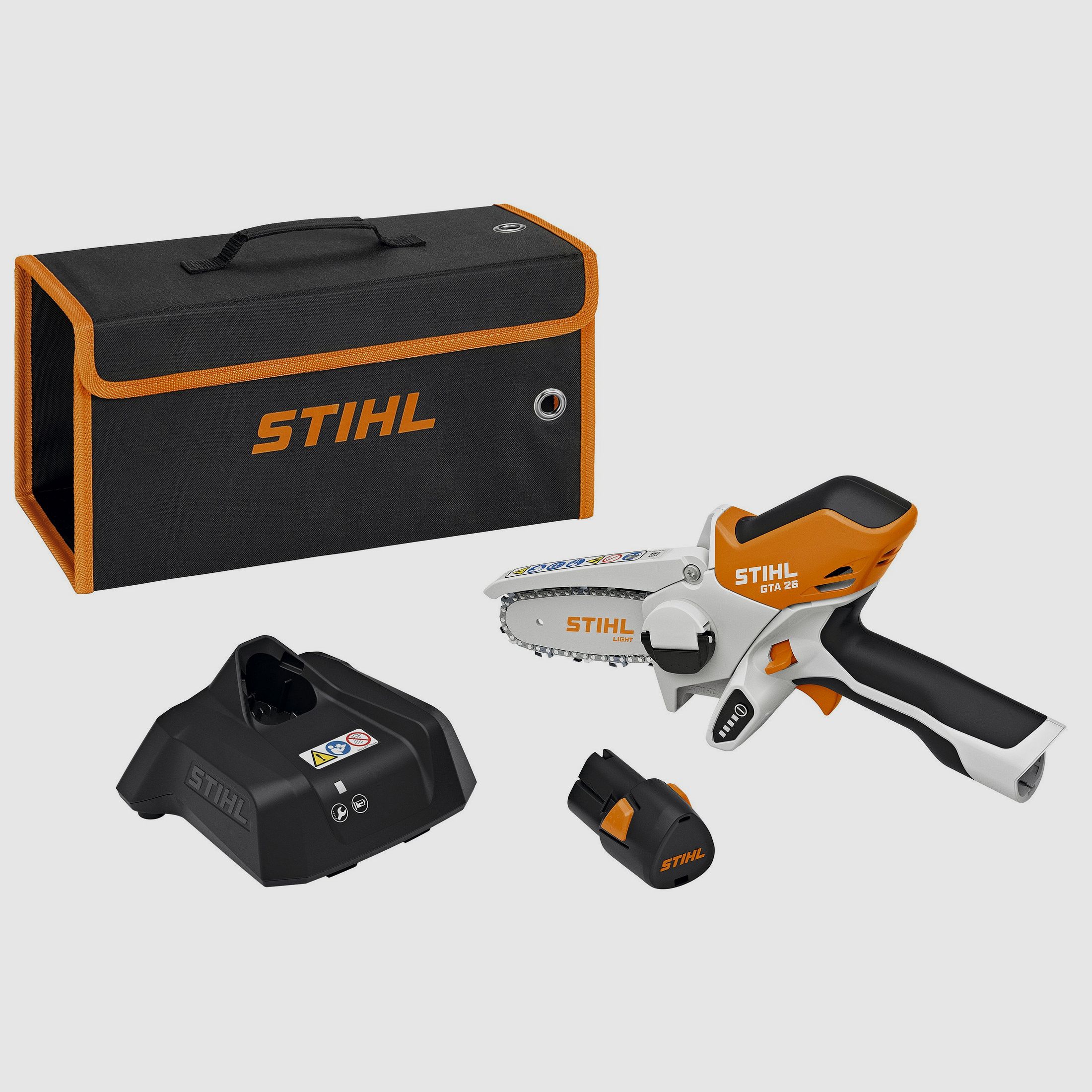 Stihl Akku-Gehölzschneider GTA 26 Set mit AS 2 und AL 1