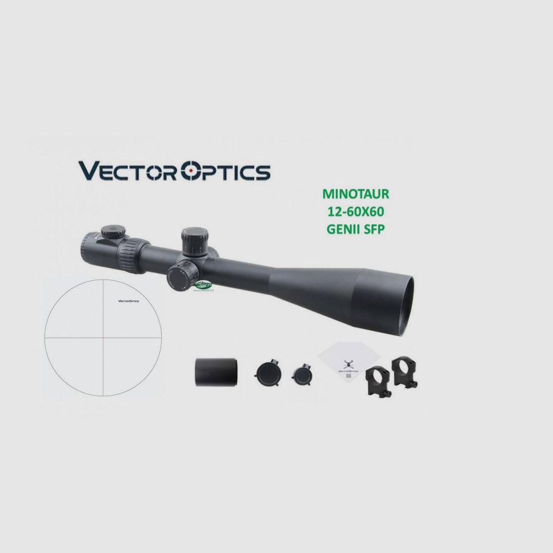 VECTOR OPTICS Minotaur 12-60X60 GEN II SFP DOT, Bild 1 von 2