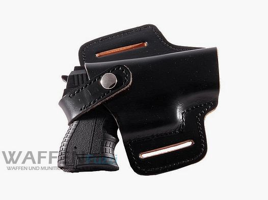 Holster da cintura Belt-Slide in pelle bovina per Zoraki, Walther, H&K e altri.