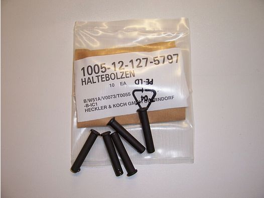 Heckler & Koch SAR M41, HK41, G3 retaining bolt large for buttstock, new H&K Heckler und Koch GmbH