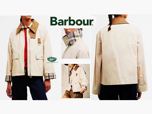 BARBOUR Giacca Spey donna colore beige