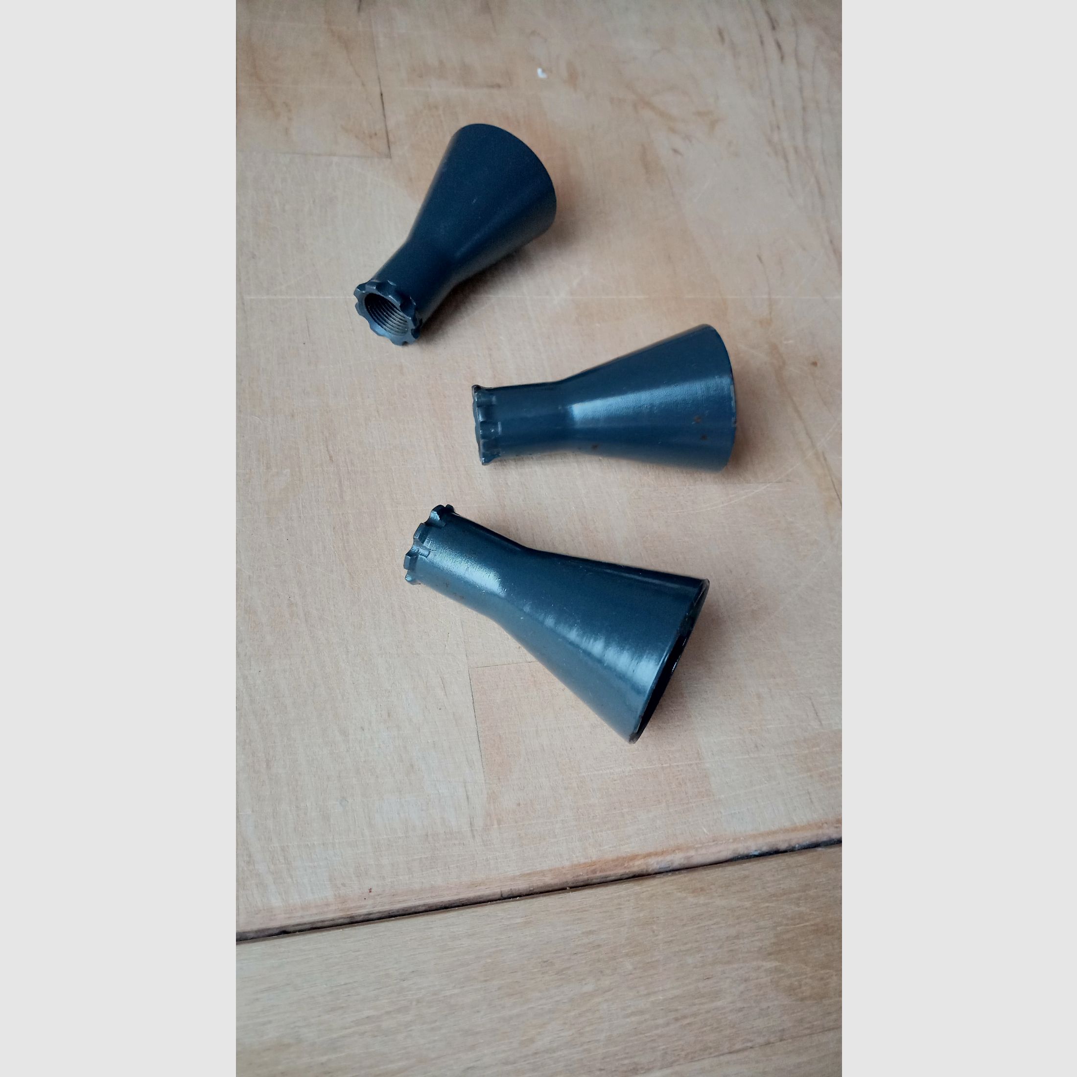 Original Samopal SA VZ.58 14x1 Meinungsverstärker in Blau-Grau  / Metrisch RH Rechtsgewinde / Flash Hider Mündungsfeuerdämpfer / ideal für CSA Sporter Carbine