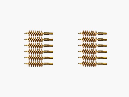 12 brosses de nettoyage en bronze .44 pistolet