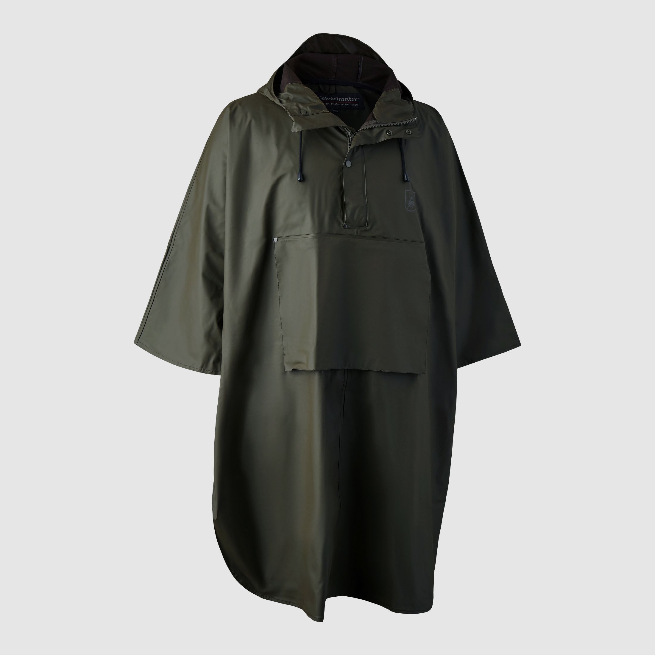 Hurricane Regen Poncho - Art Green – Size: M/L/XL