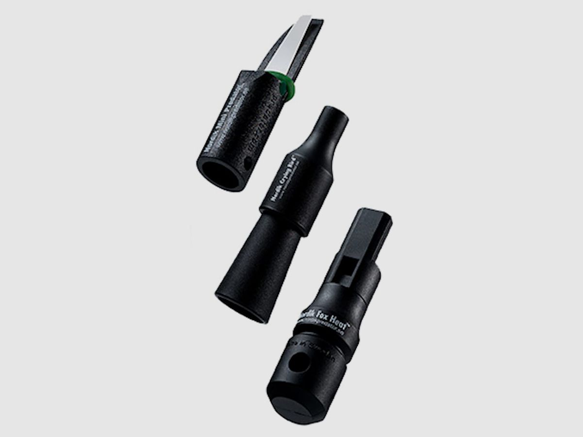 Paquete especial de 3 de Nordik para zorros, silbatos para zorros