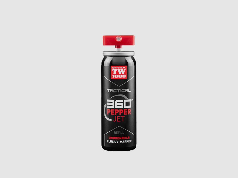 TW1000 TACTICAL Pepper-Jet Super-Garant Professional 45ml - TW1000 TACTICAL Pepper-Jet Ersatzpatrone 45ml