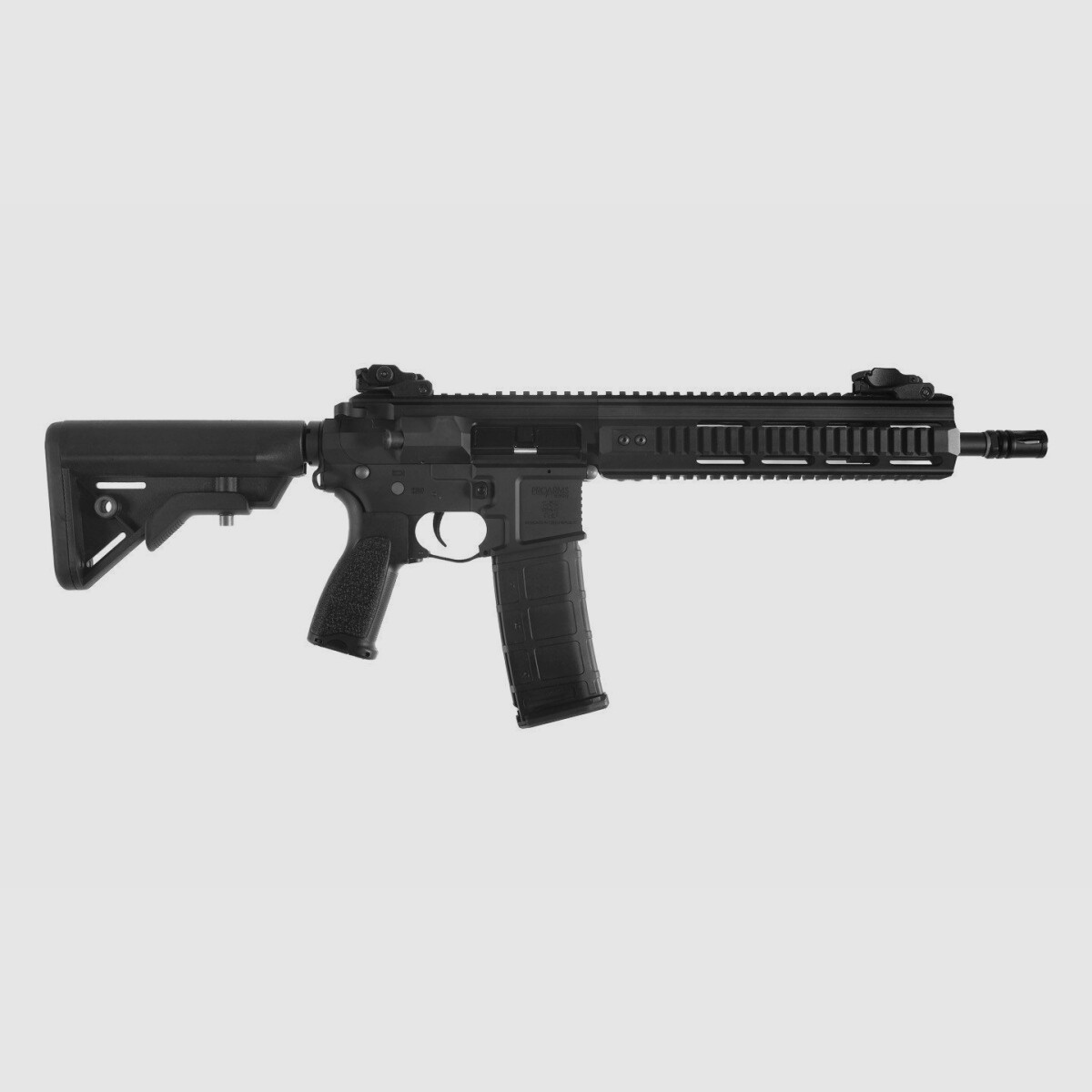 Proarms PAR MK3 ETU 14,5 inch NC! Volledig metalen Delta Armory Zwart S-AEG Airsoft geweer Vrij vanaf 18 jaar