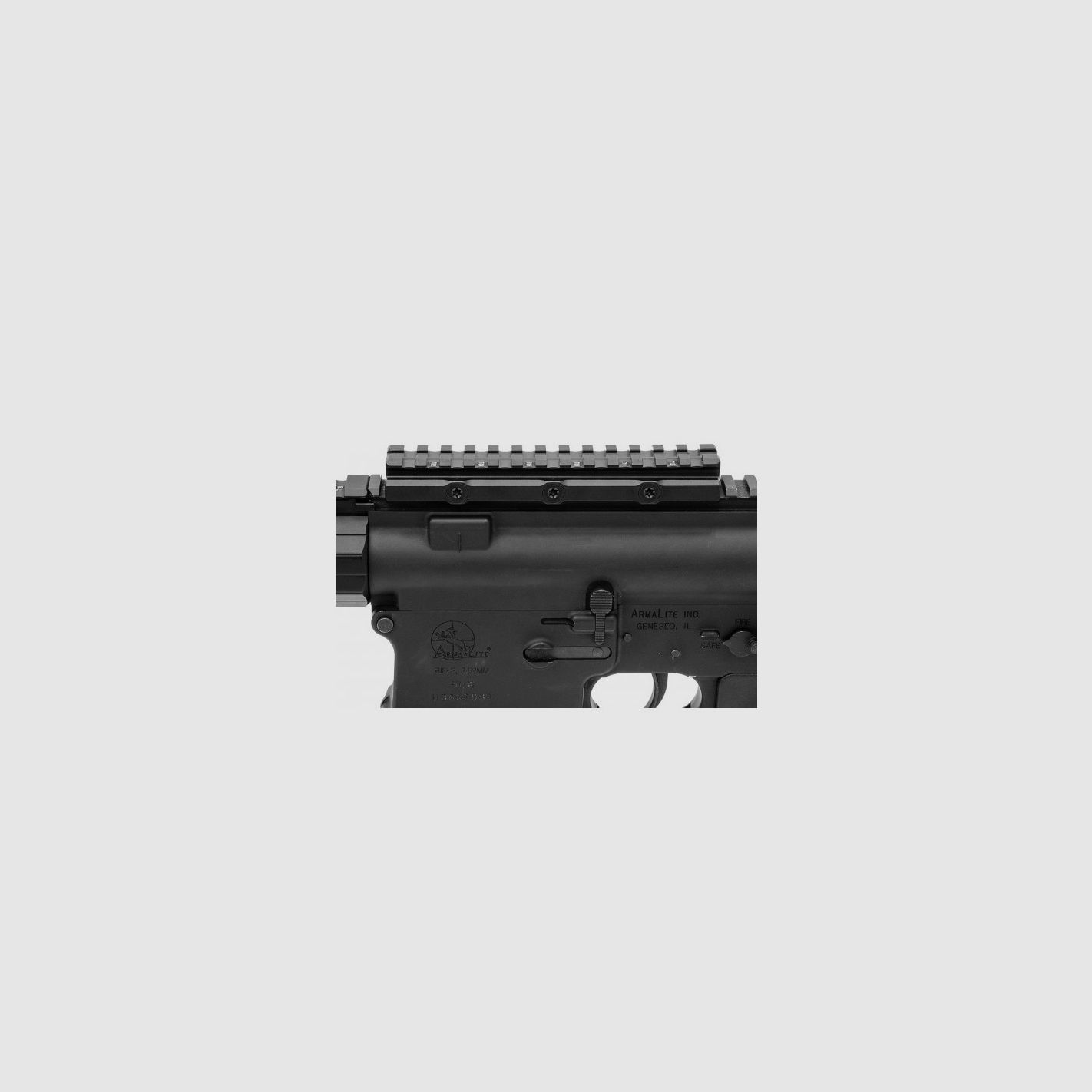UTG SUPER SLIM 20 MOA PICATINNY RISER MOUNT 13-SLOT, imagen 2 de 5
