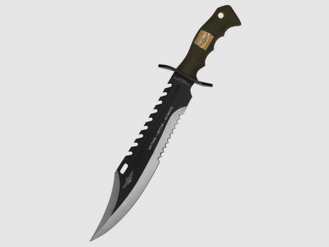 United Cutlery Marine Force Recon Bowie-Messer mit Sägerücken