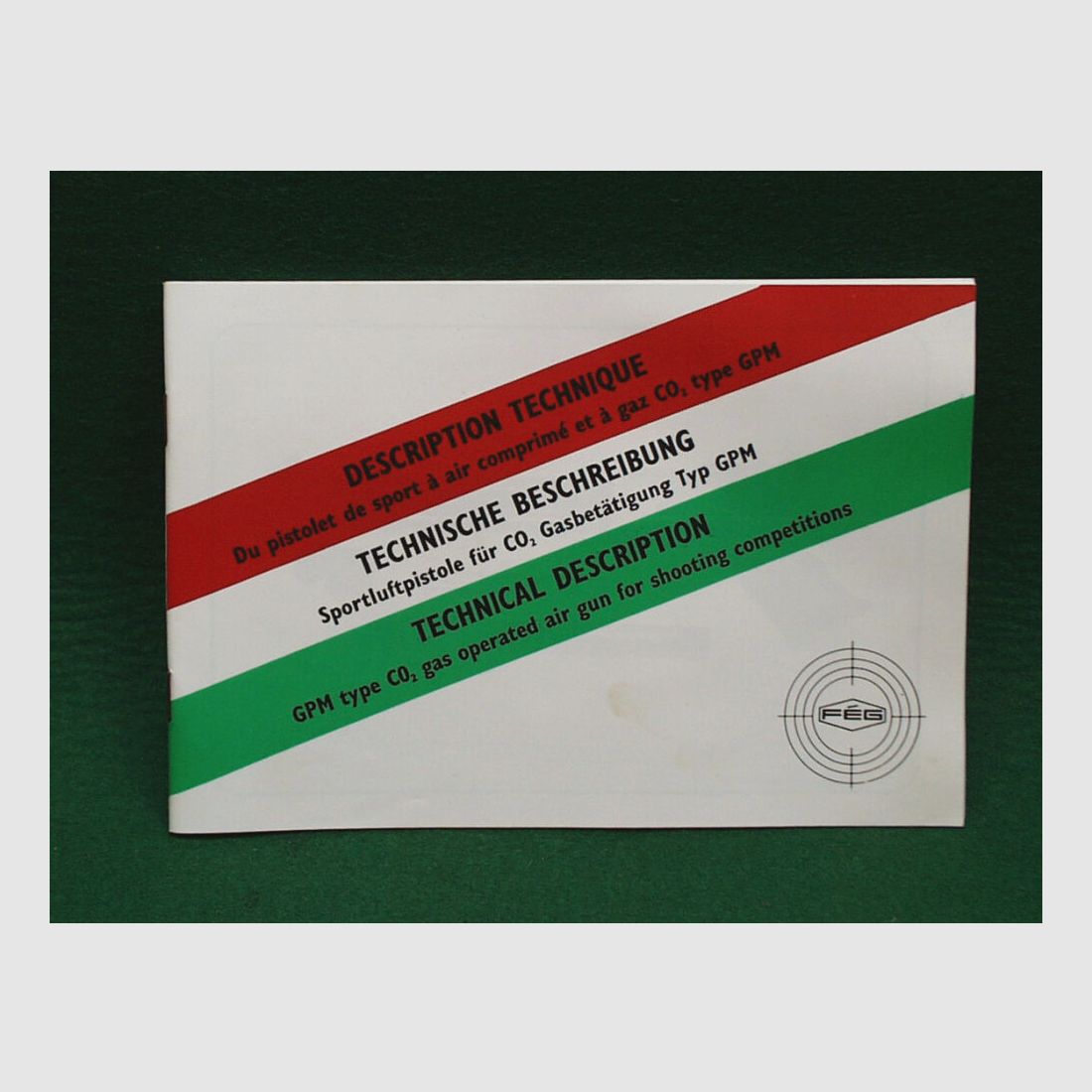 FEG Matchpistole CO2 GPM-02