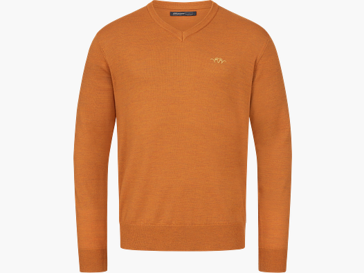 Men's Merino V-Neck Sweater Rust Rust L