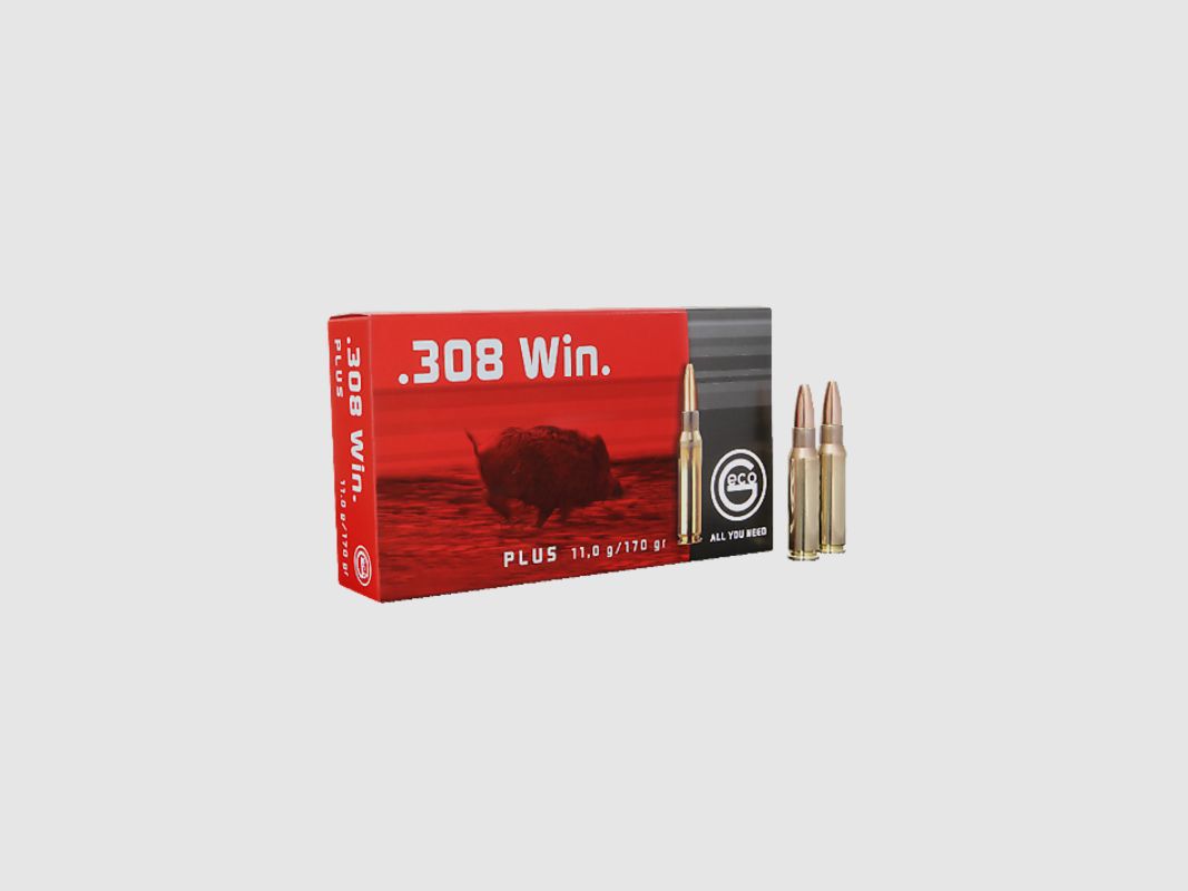 Geco Plus .308 win 170gr HP, 20 szt.