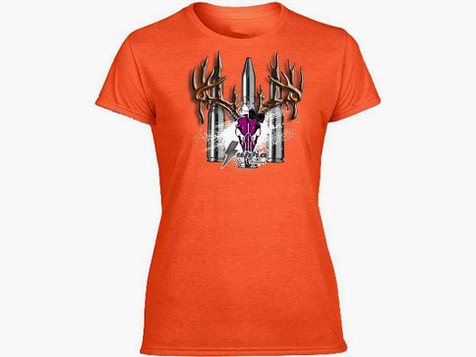 T-SHIRT SUPRA WOMEN ORANGE SIZE S
