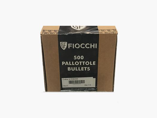 OGIVA FIOCCHI 9MM 115GR. FMJ
