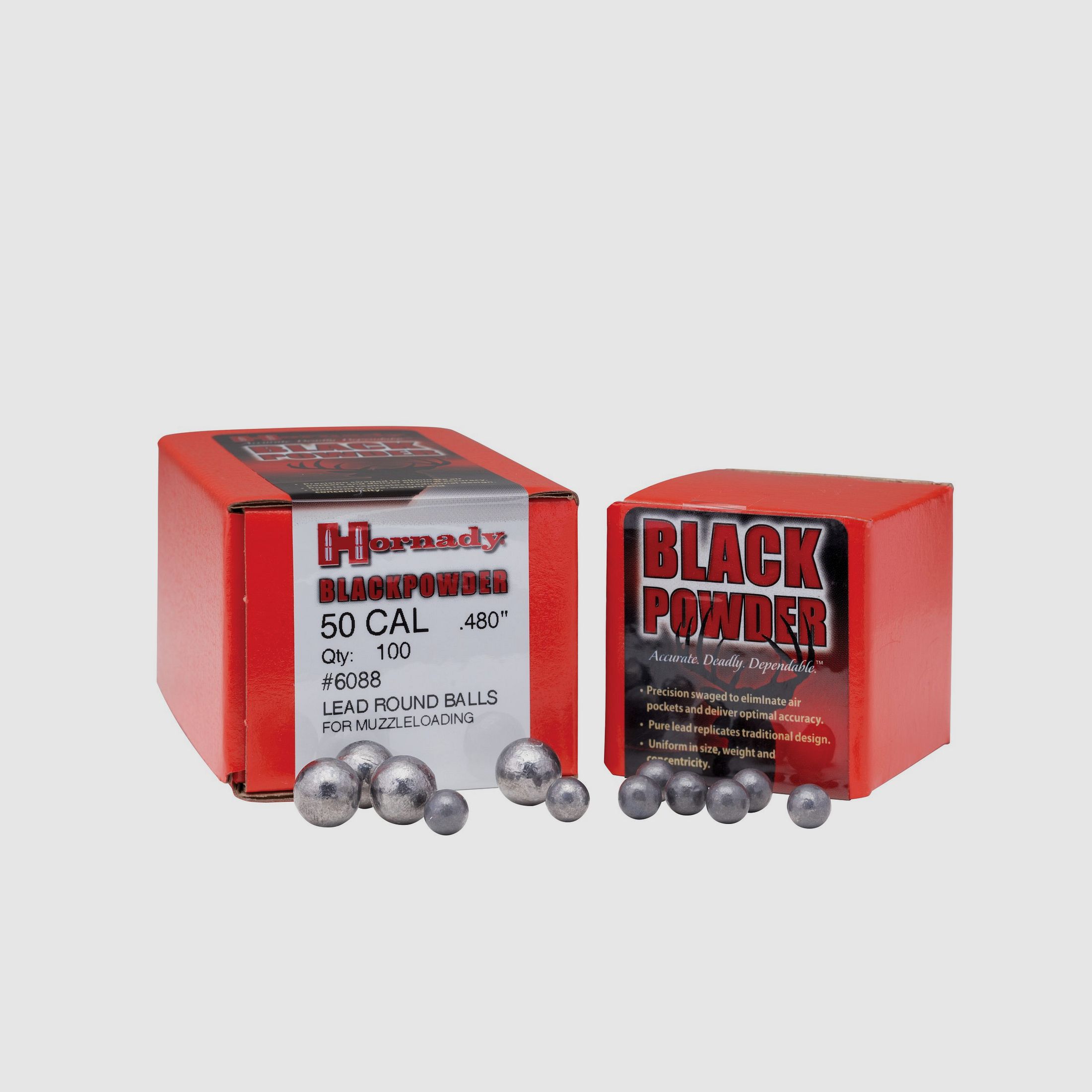 Schwarzpulvermunition HORNADY BLEIKUGELN-54 KAL .520 BLEIKUGELN- Box 100