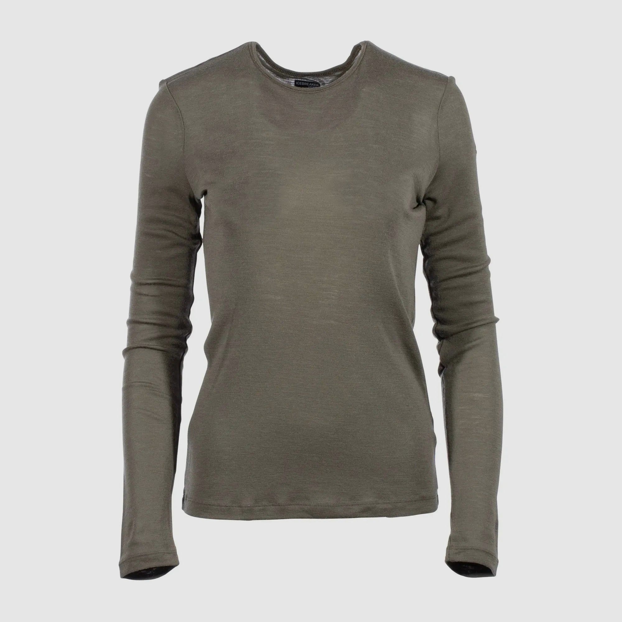 Icebreaker Icebreaker Langarmshirt Everyday Merino 175 oliv Frauen