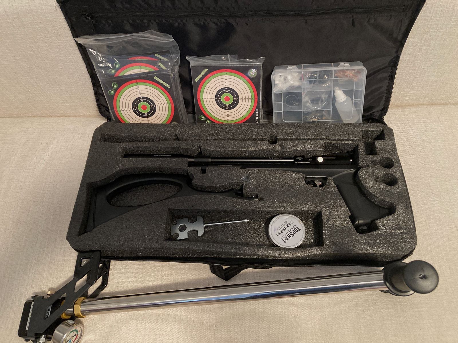 Diana Bandit Luftpistole/Gewehr Fullset m. Pumpe