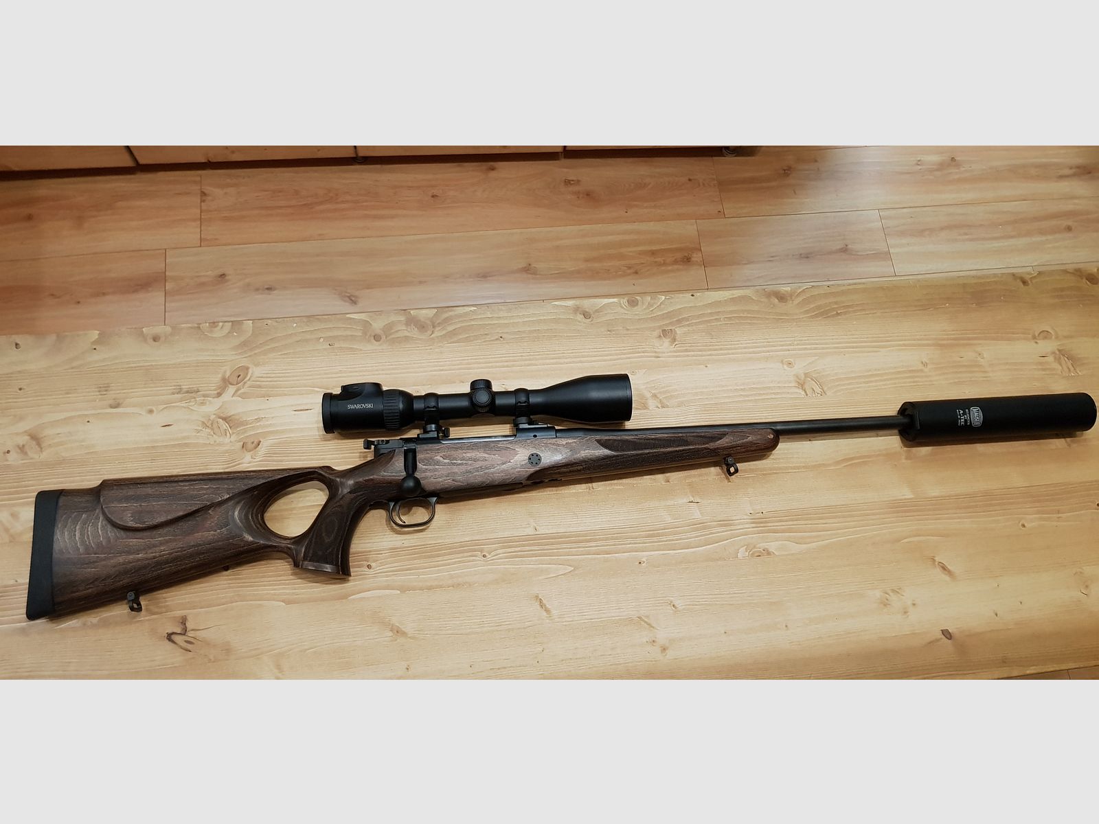 Mauser M12 Max 30-06 Spr., Swarovski Z6i 2-12x50, Schalldämpfer, Jäger-Komplettset