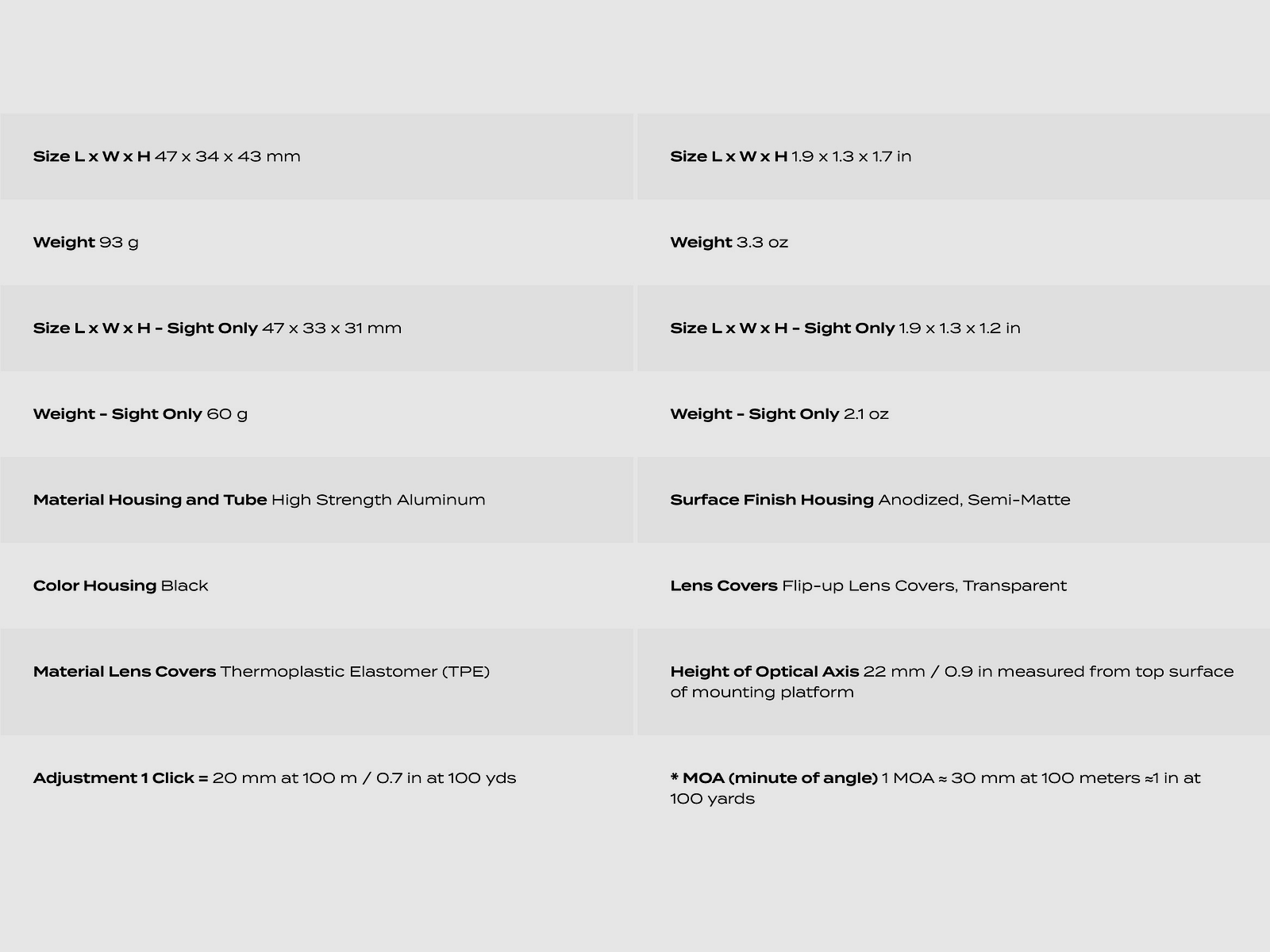 Aimpoint 200755 Acro C-2 3.5 MOA schwarz mit Weavermontage und Flip Cap