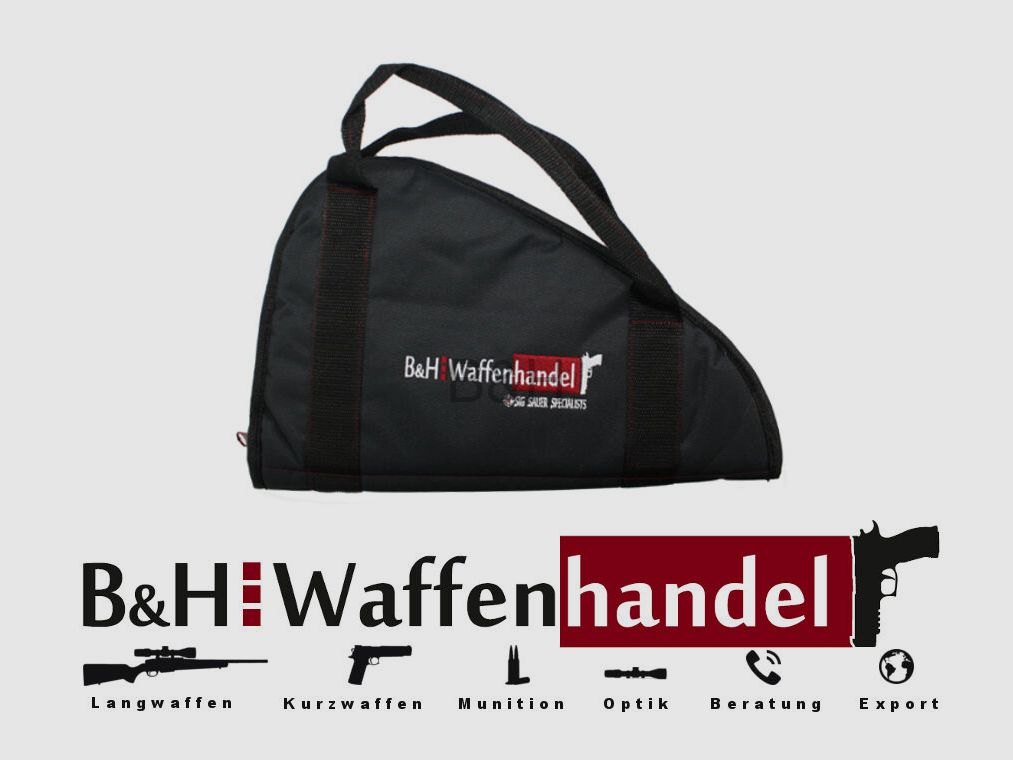 B&H KW-Futteral Tasche / Futteral für Pistole, Revolver abschließbar